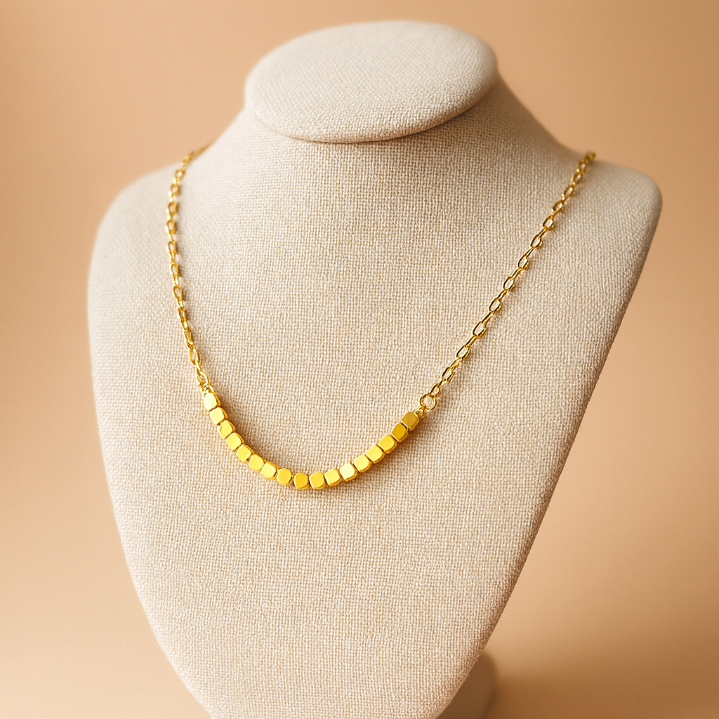 Square Stream Necklace