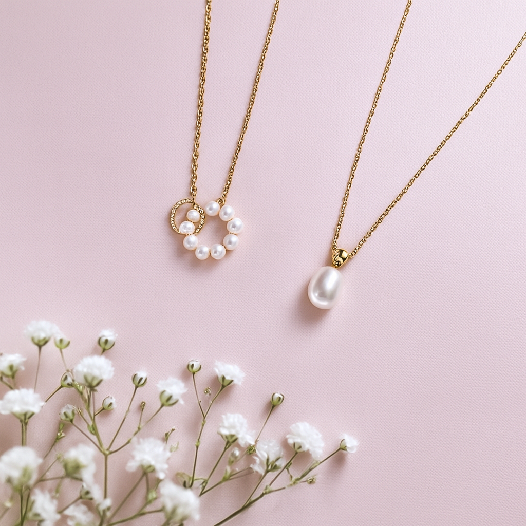 Everglow Pearl Necklace