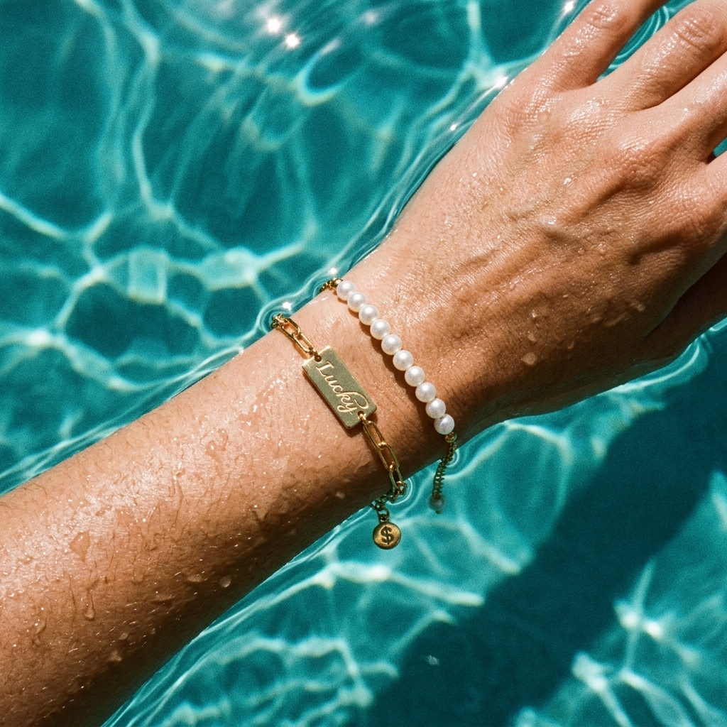 Lúmina Pearl Line Bracelet
