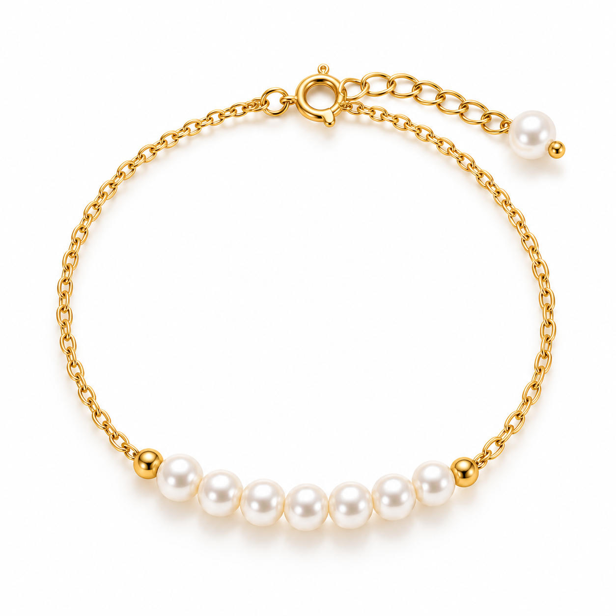 Lúmina Pearl Line Bracelet