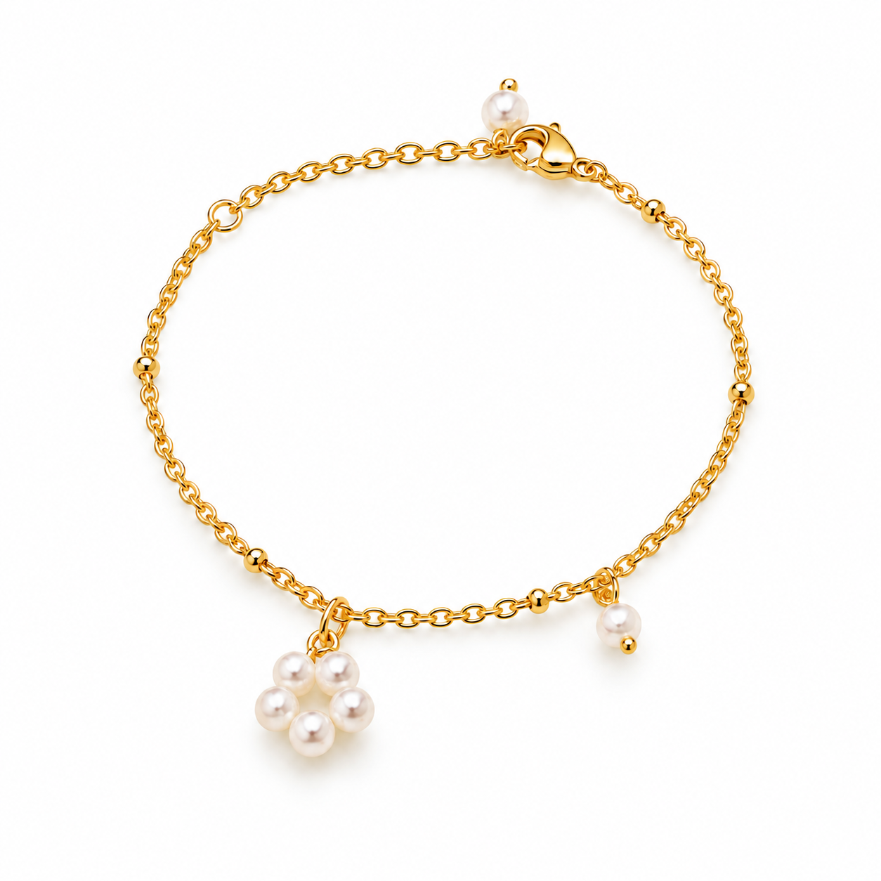 Mini Blossom Halo Bracelet