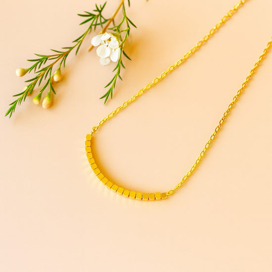 Square Stream Necklace