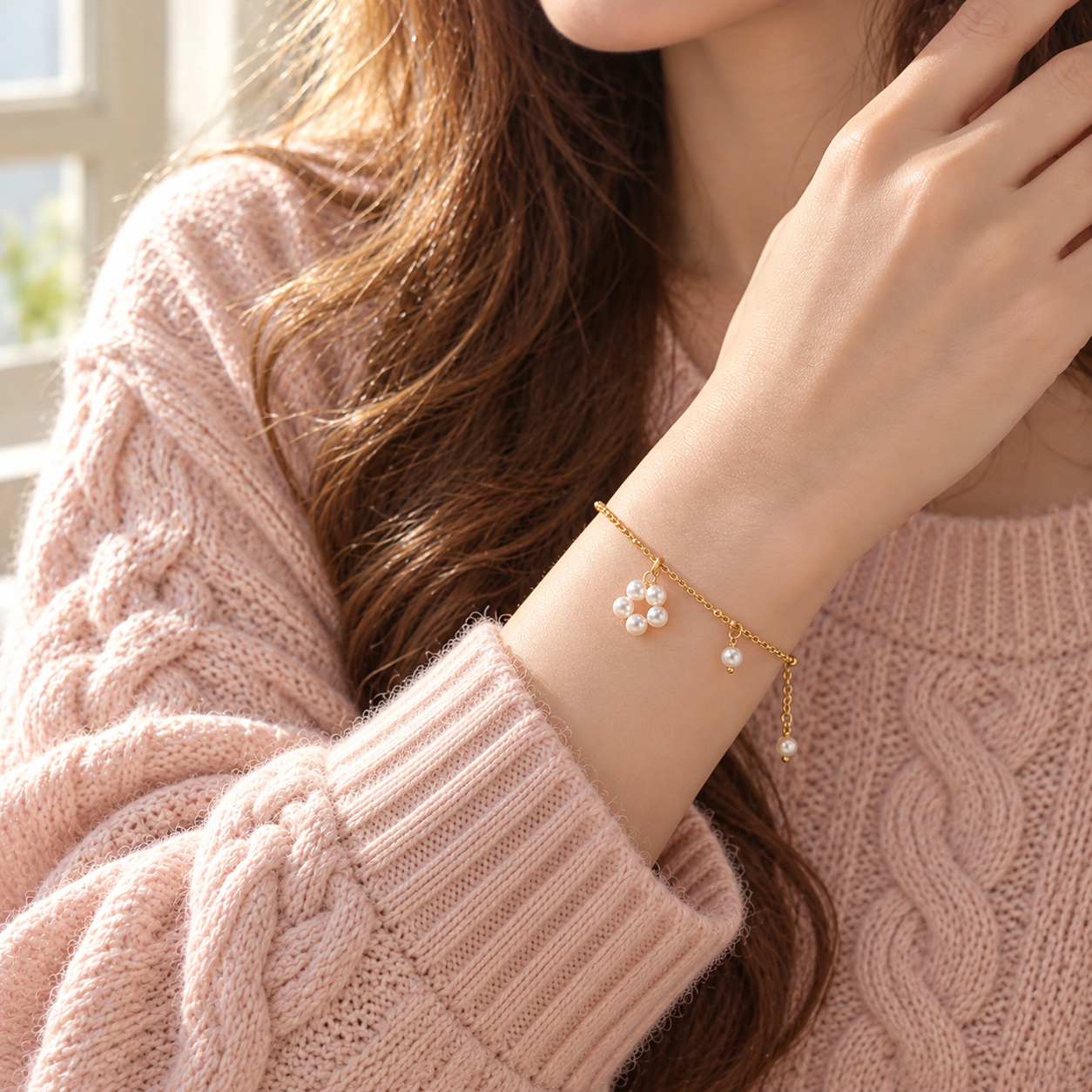 Mini Blossom Halo Bracelet
