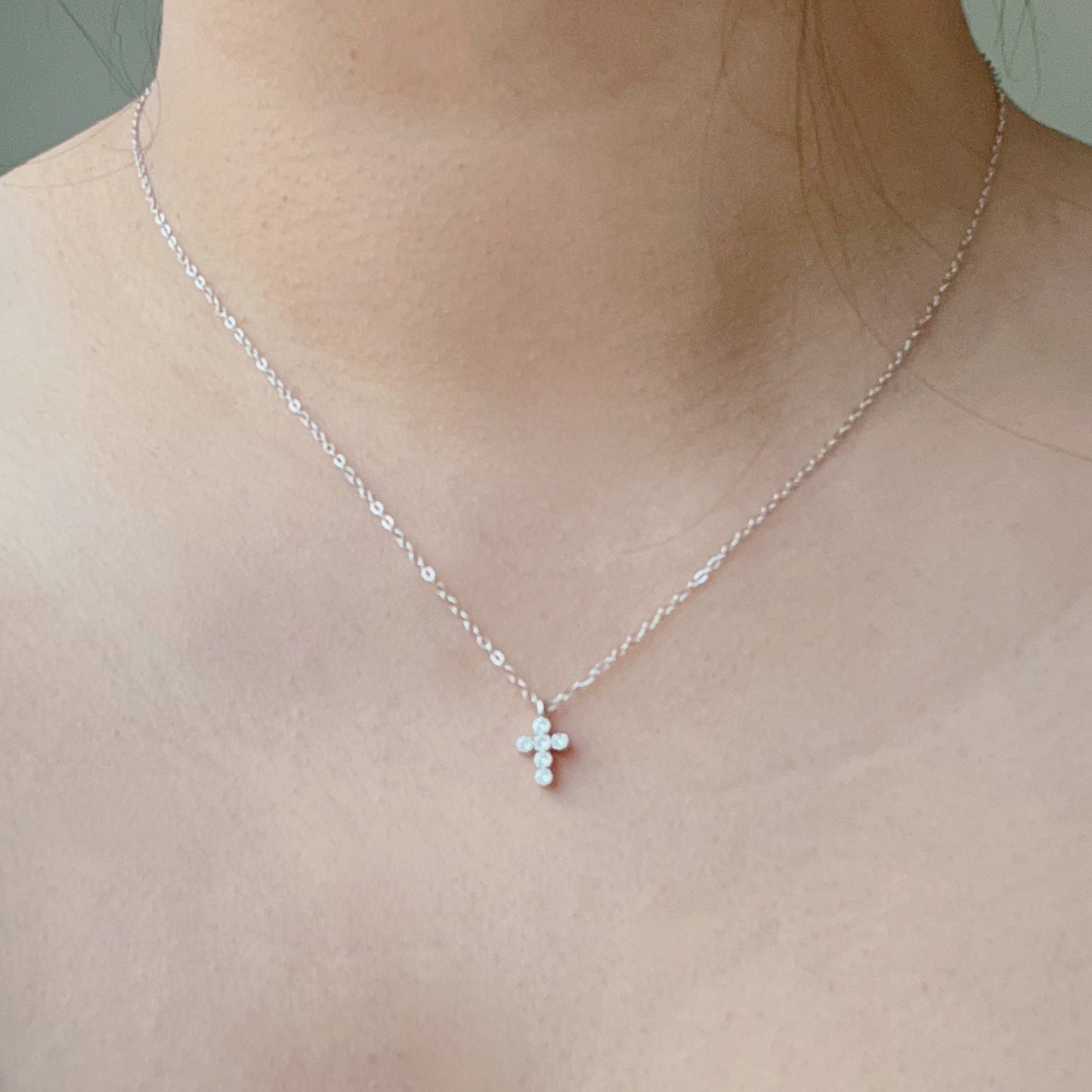 Mini Cross Necklace