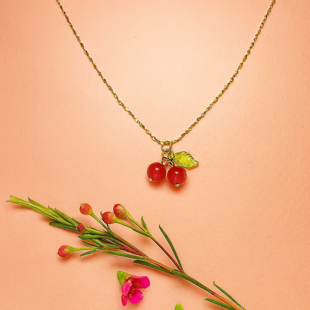 Cherry Blush Necklace