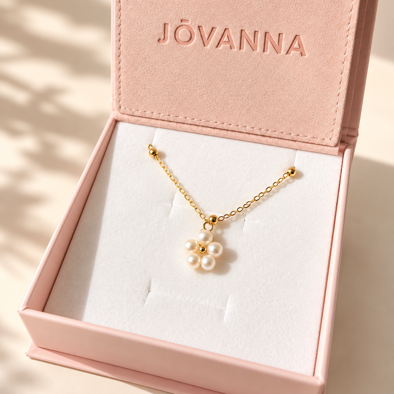 Mini Pearl Blossom Necklace