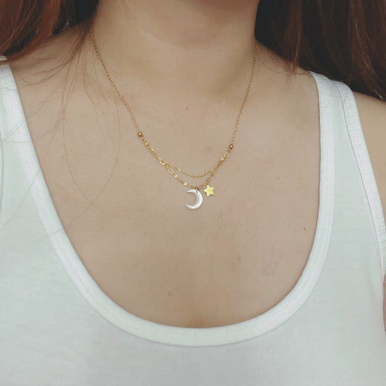 Start & Moon Necklaces