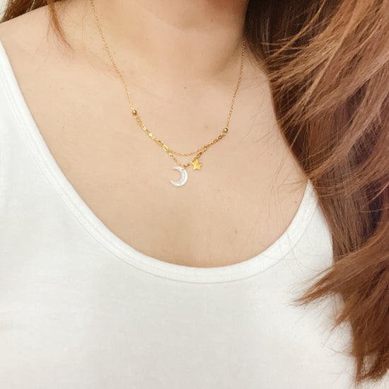 Start & Moon Necklaces