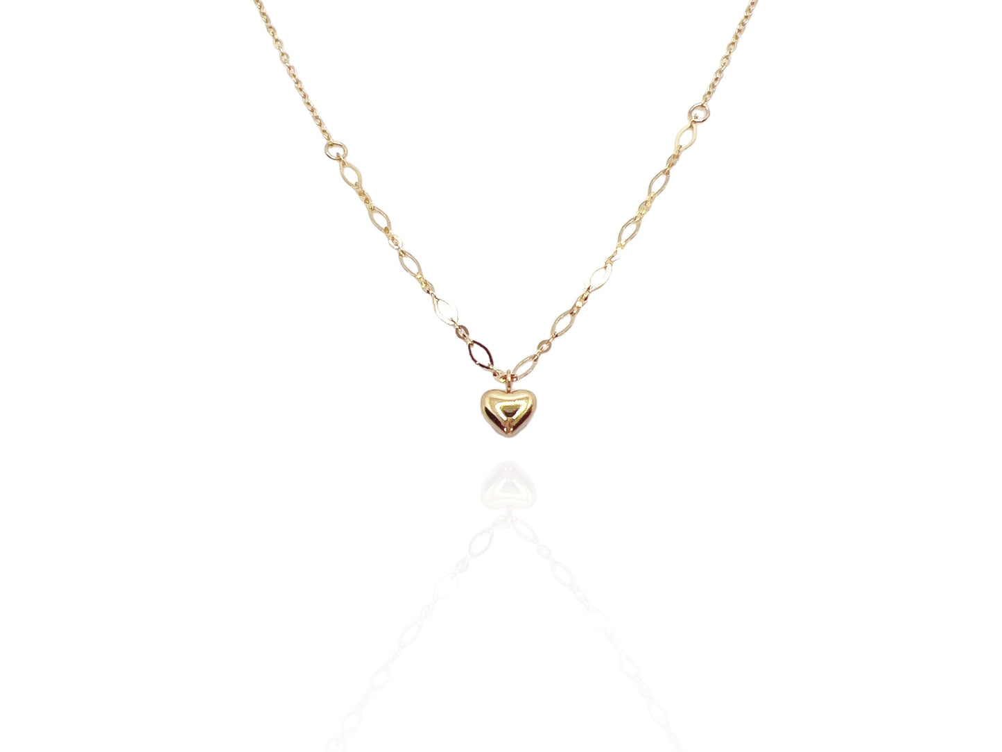 Mini Heart Shape Pendant Necklace