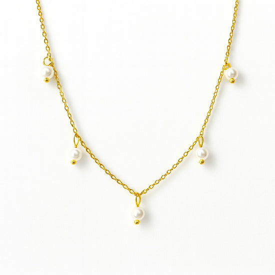 Grace White Pearl Necklaces