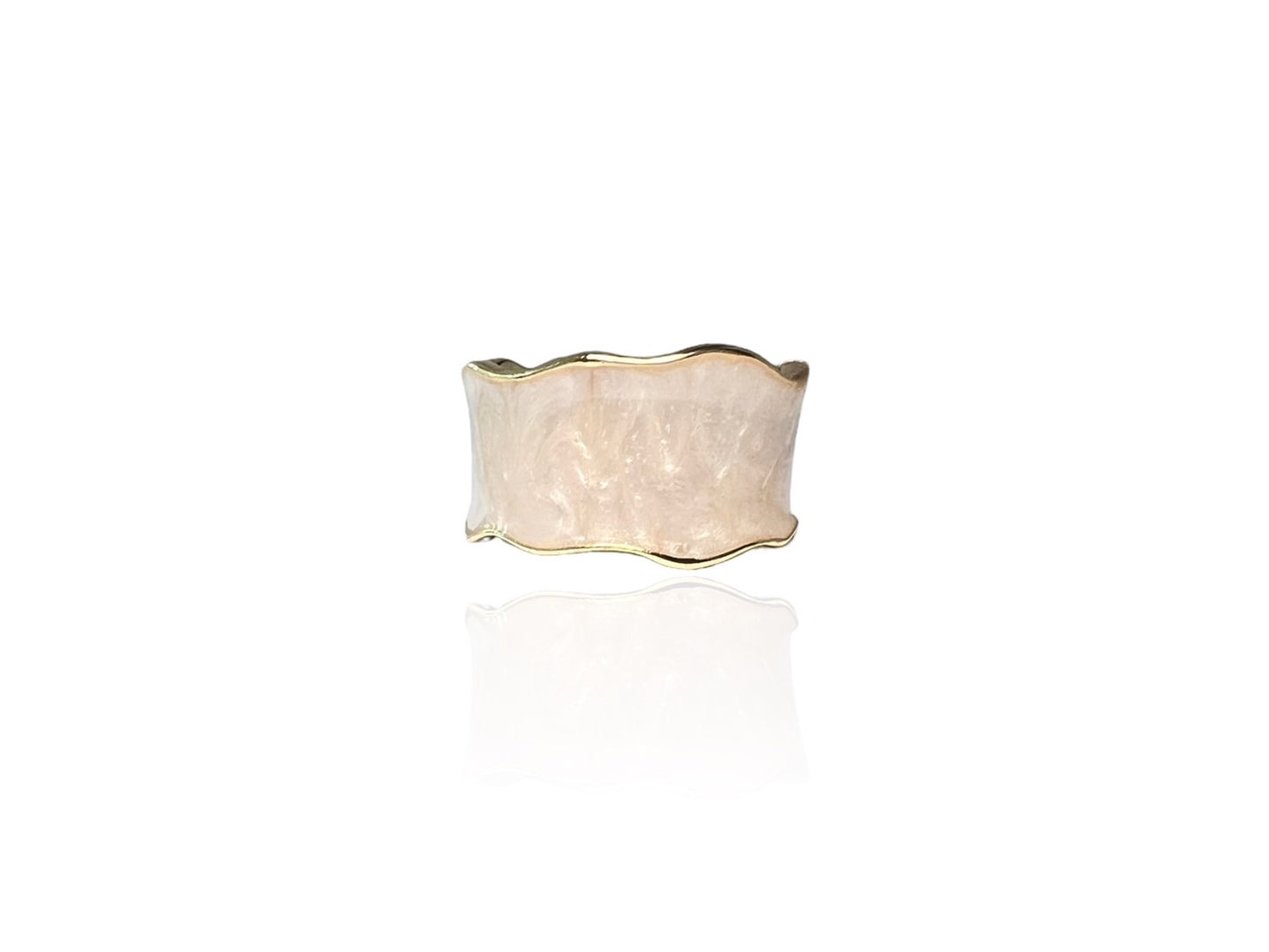 Vintage Enameled Metal Ring