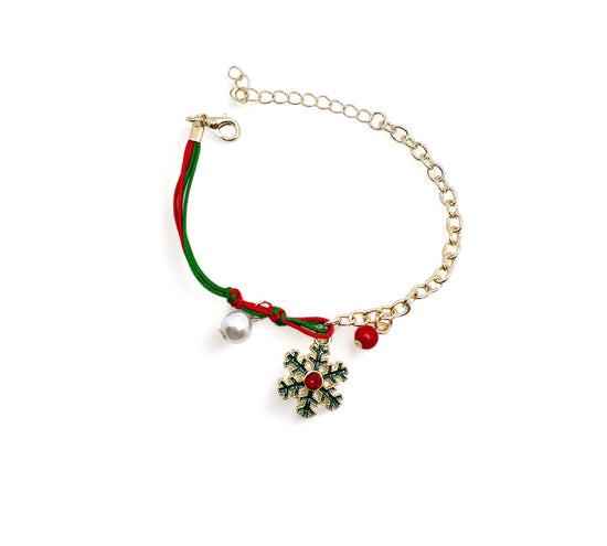 Christmas Braided Bracelet