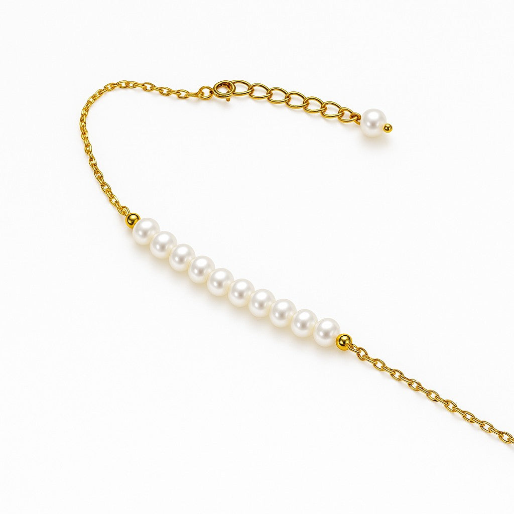 Lúmina Pearl Line Bracelet