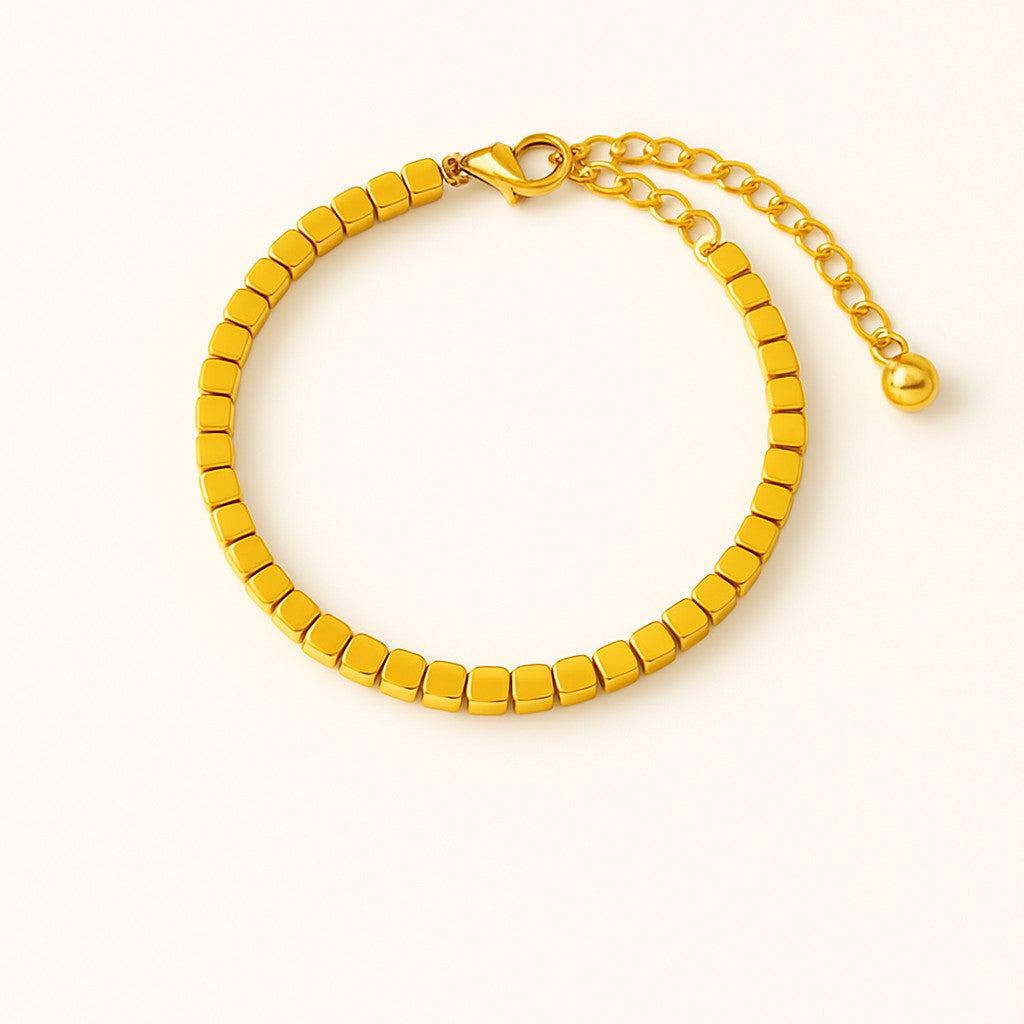 Lúmini Square-Link Bracelet