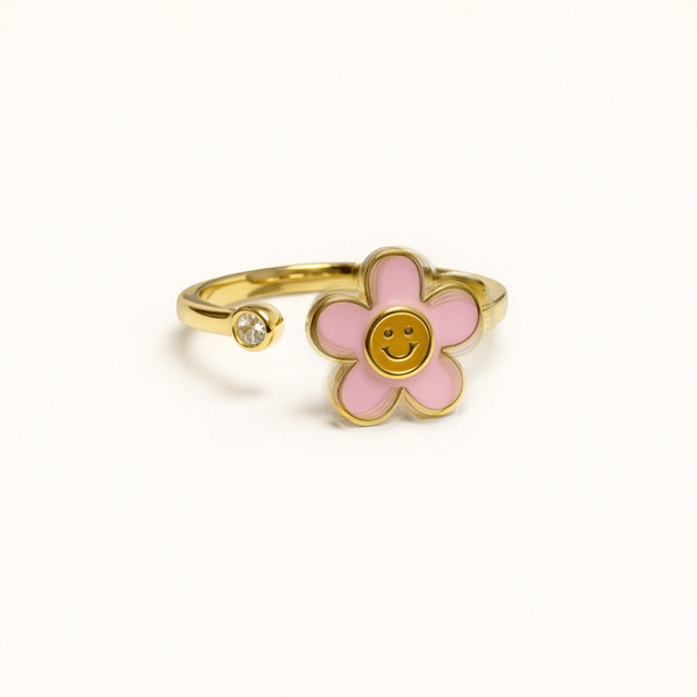 Happy Spin Ring - Gold