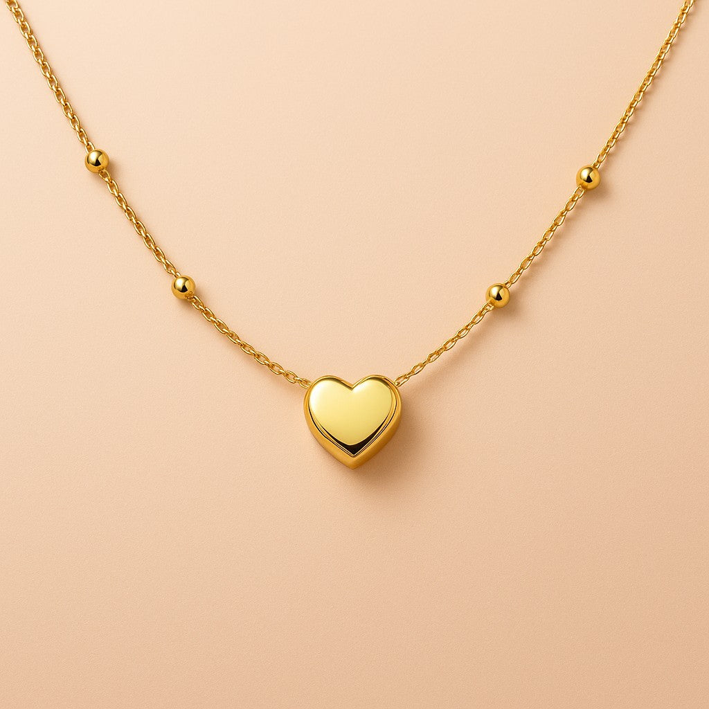 Parisian Heart Necklaces
