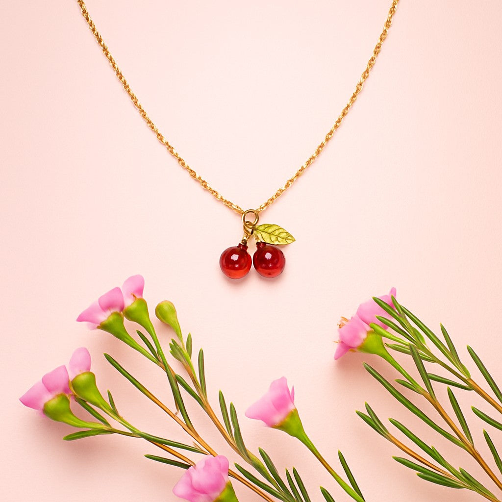 Cherry Blush Necklace