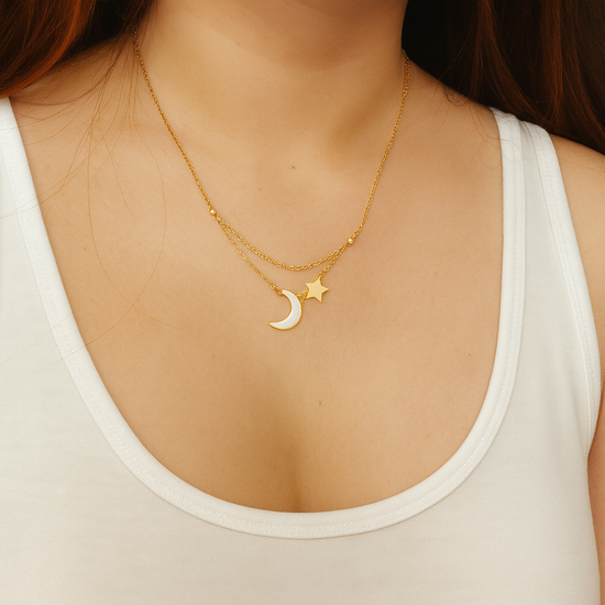 Moonlit Promise Necklace