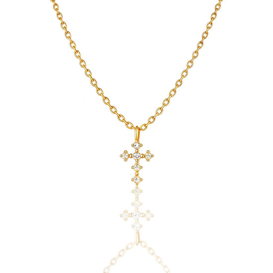 Mini Grace Cross Necklace