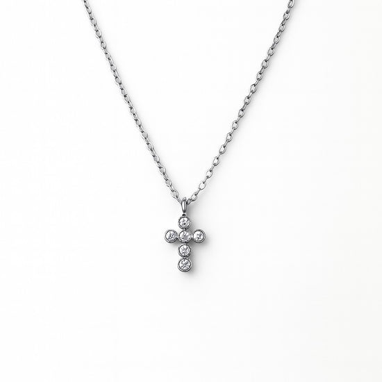 Mini Grace Cross Necklace