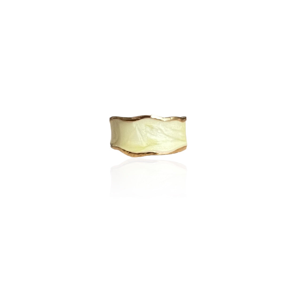 Vintage Enameled Metal Ring
