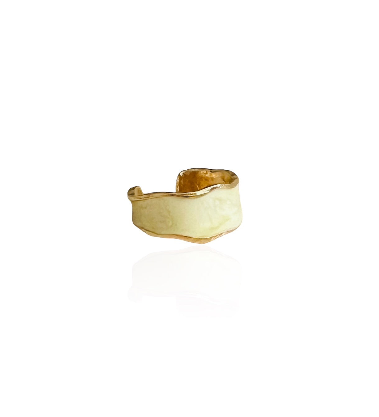 Vintage Enameled Metal Ring